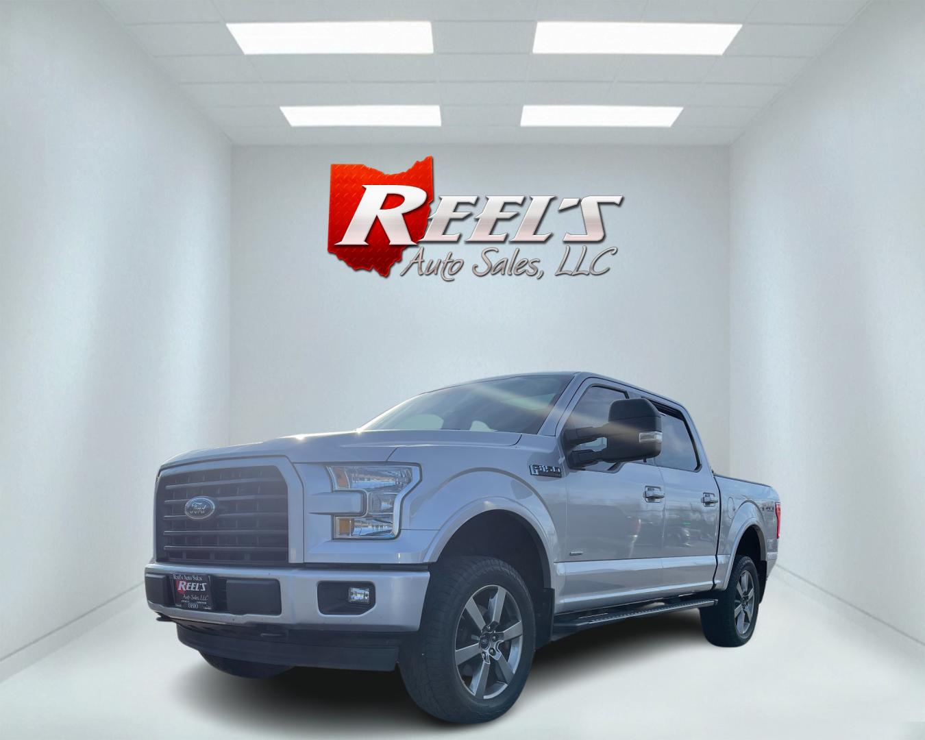 2017 Silver /Black Ford F-150 XLT SuperCrew 5.5-ft. Bed 4WD (1FTEW1EG4HF) with an 3.5L V6 DOHC 24V TWIN TURBO engine, 10 Speed Auto transmission, located at 11115 Chardon Rd. , Chardon, OH, 44024, (440) 214-9705, 41.580246, -81.241943 - Photo#0